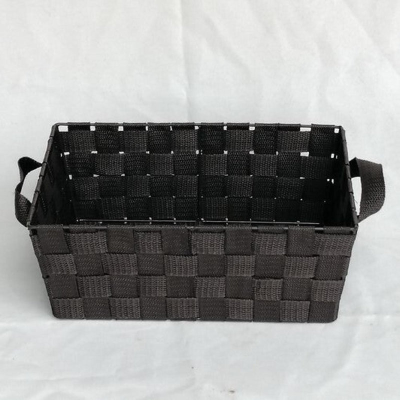 Panier en bois Winston Porter, Brun