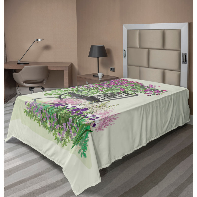 Drap plat Ambesonne, Drap plat pour lit simple