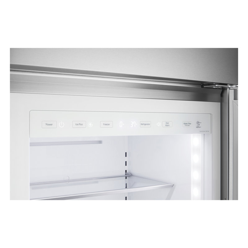 42" Width Counter Depth Side by Side 25.6 cu. ft. Smart Refrigerator