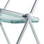 Chaise d'appoint pliante en acrylique Birgitta-931903202