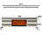 Modern minimalist solid wood electric decorative fireplace with simulated fire