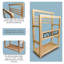 Leverson Solid Wood Bathroom Storage Furniture Set-133649183