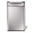 simplehuman 48 Liter Touch-Bar Dual Compartment Kitchen Recycling Trash Can, Stainless Steel