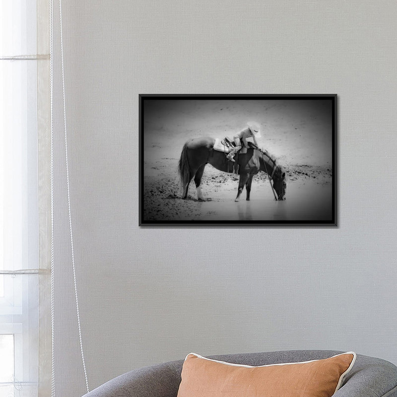 "Refresh" par Dan Ballard, reproduction de photo sur toile, H 18 po x l 26 po x P 1,5 po, Toile avec cadre noir, Pas de tapis