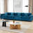 Wider Armrest 4-Seater Sofa with Pillow Top Arms, Modern Cloud Couch with Double Layer Upholstered Cushion & Breathable Chenille Fabric for Living Room, Bedroom-989929816-989929821-989929809