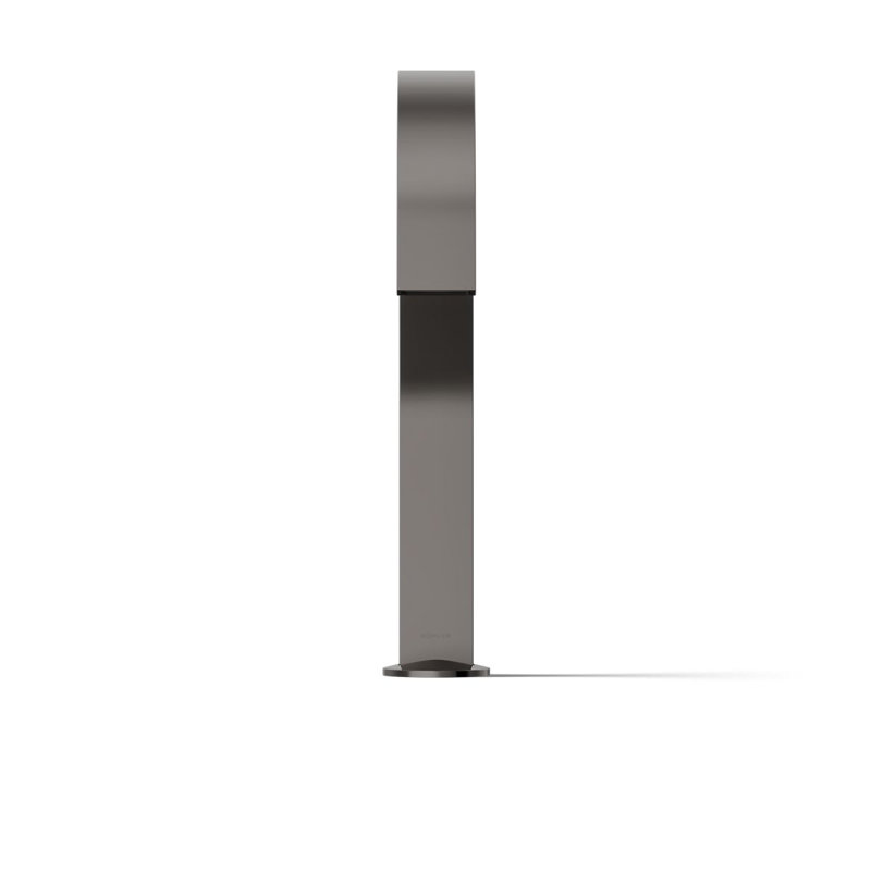 Components Deck-Mount Bath Spout with Ribbon Design, Vibrant Titanium