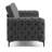 Bushong MINIMORE Modern Style 87.4'' Velvet Square Arms Sofa-677303591-677303568