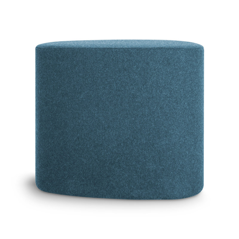 Swole Ottoman, Vesper Marine Blue