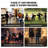 Yescom Music Sheet Stand 37"-61" Tiltable Widened Stable Tripod Base Storage Tray Carrying Bag Music Studio Event