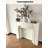Simple and stylish wall-mounted fireplace cabinet