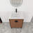 Kelvis 24'' Single Bathroom Vanity with Ceramic Top