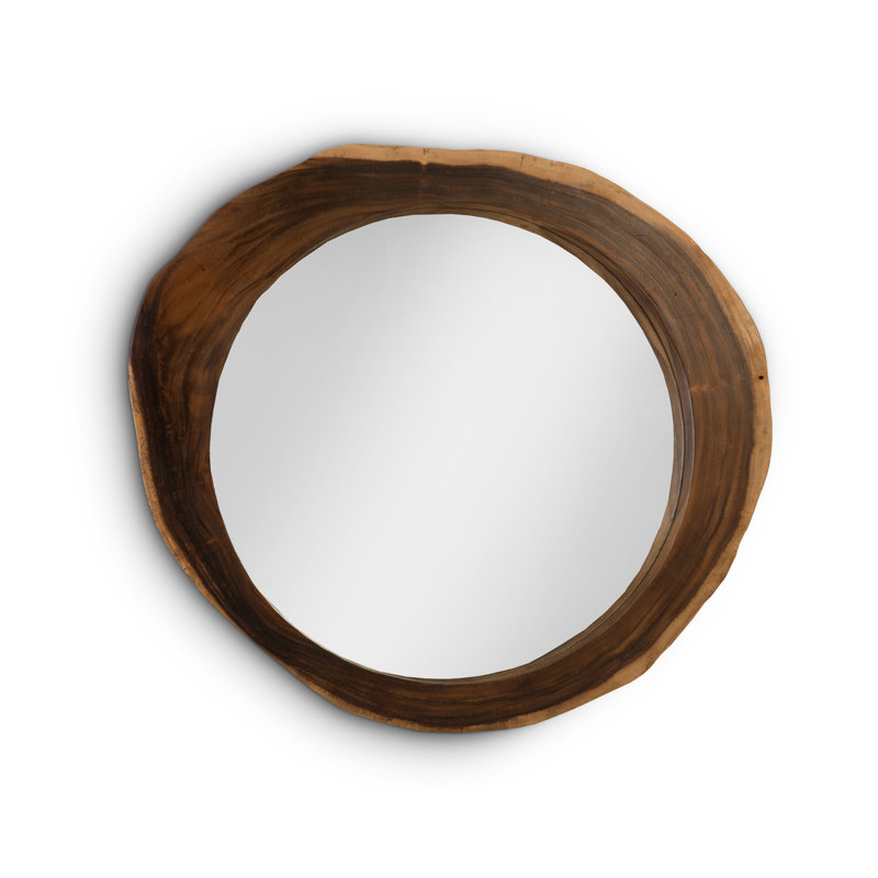 Freeform Rustic Accent Mirror