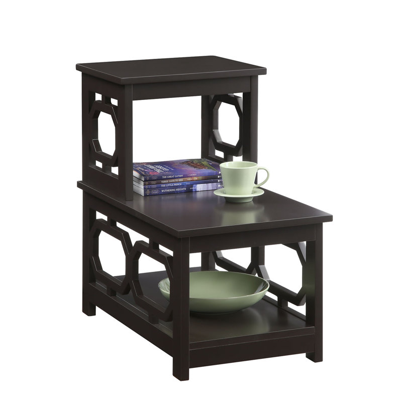 Table de bout avec rangement Neylandville, Noir