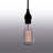 Lila Adjustable Height 1-Light Edison Lamp With Bulb