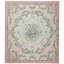 Hand-Knotted High-Quality Beige and Rust Area Rug