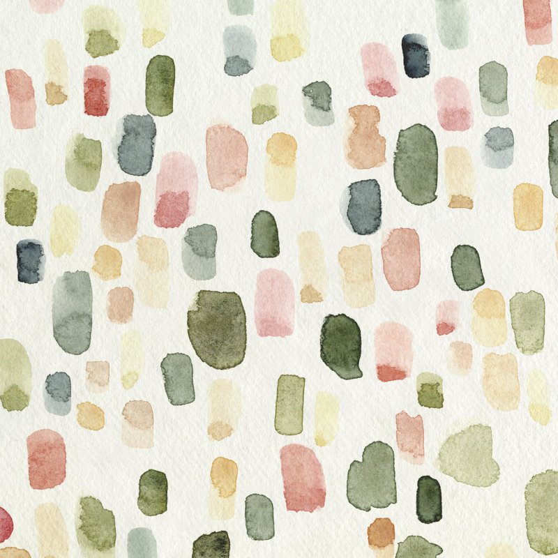 Popcorn Ceiling II by Emma Caroline - Wrapped Canvas Painting, 51cm H x 51cm W x 3.8cm D