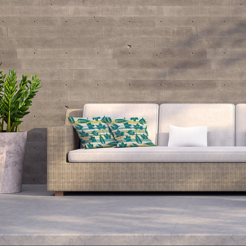 Indoor / Outdoor Abstract Square Cushion, 60cm x 60cm
