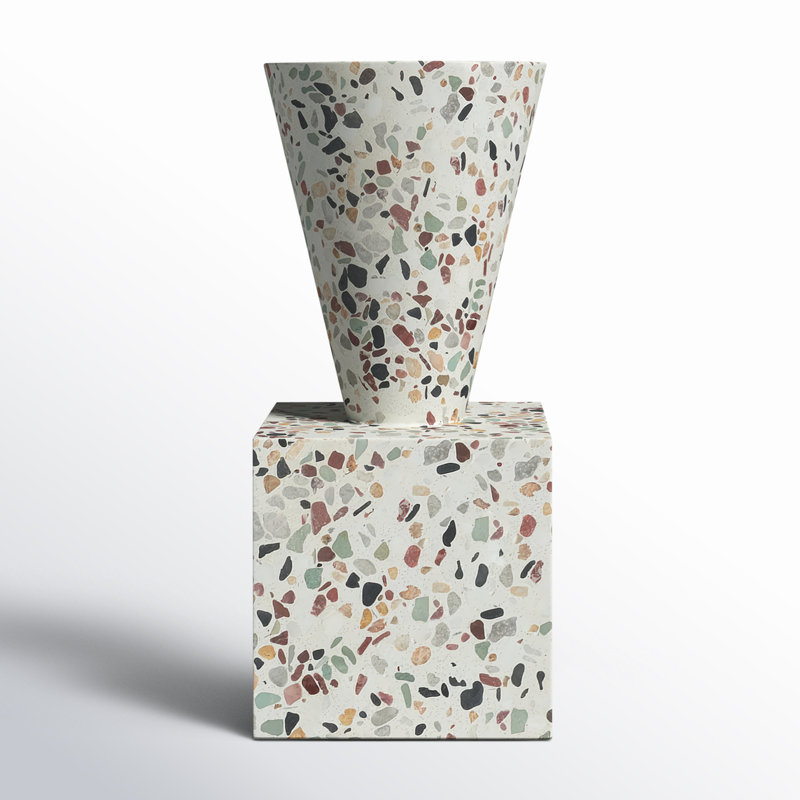 Keir Handmade Concrete Table Vase