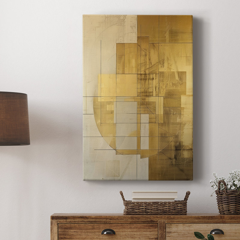 ABSTRACT Series XC -Custom Wrapped Gallery Cavas, 12" H x 8" W
