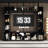 Modern Entertainment Center With Bookshelves, Cabinet Storage, Cable Management & Top Display Shelf-1327484773