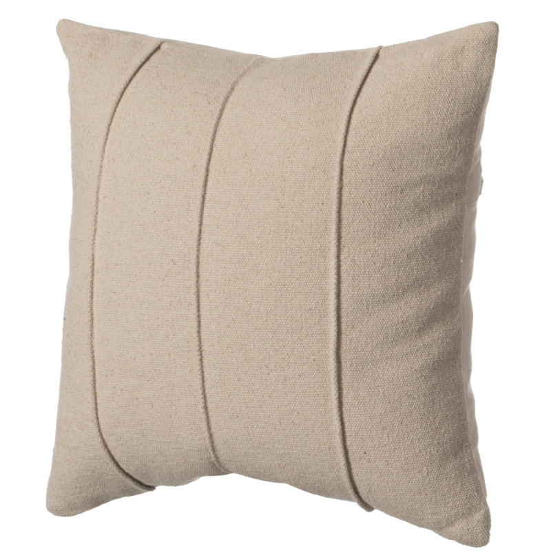 Handwoven Boho Chic 17" Cotton Throw Pillow Cover
