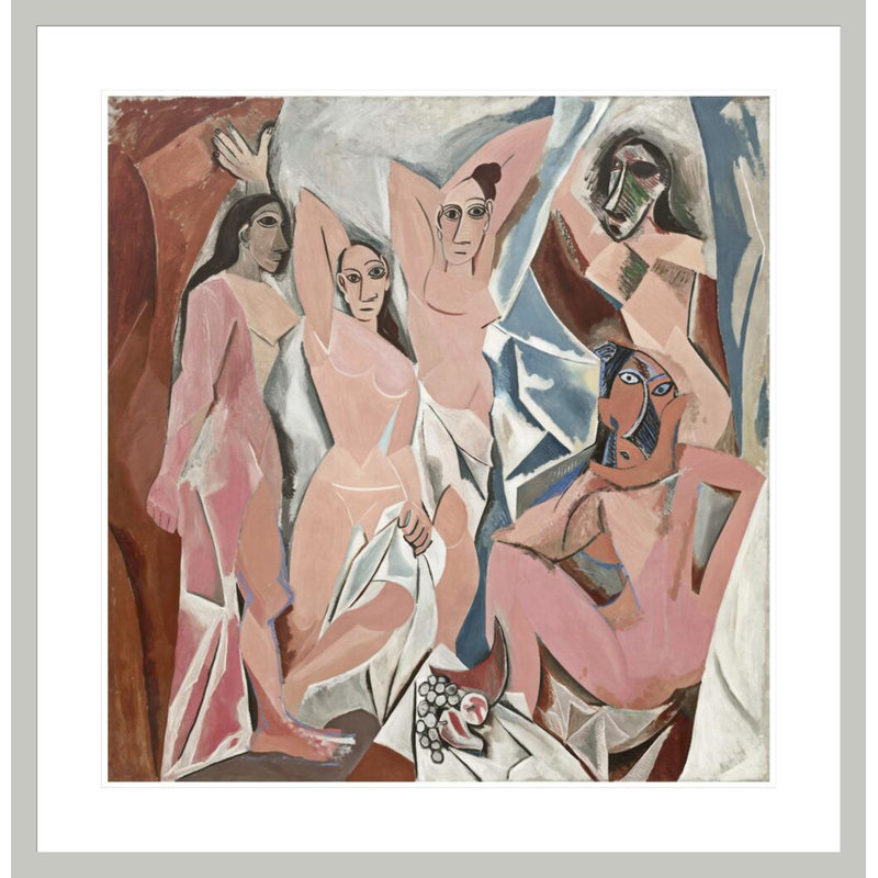 Pablo Picasso - estampe numérique encadrée, 34.43" H x 33.5" W