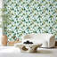 Rouleau de papier peint pelucheux et adhésif amovible Misty Mountain Forest Layered Pineers L 23,6 po x H 118 po-130064042