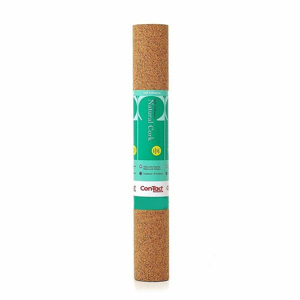 Smart Design Shelf Liner Cork Adhesive - (18 Inch x 4 Feet