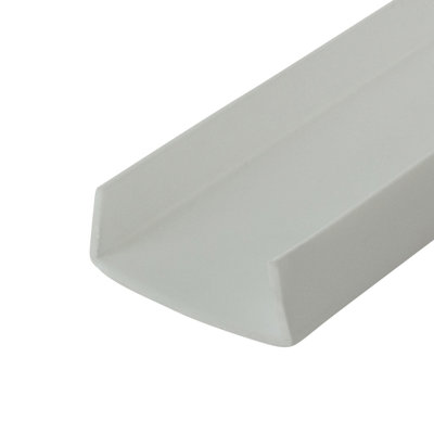 Outwater Plastiques 1 1/4 po Styrène Plastique U Canal / C Longueur 48 po