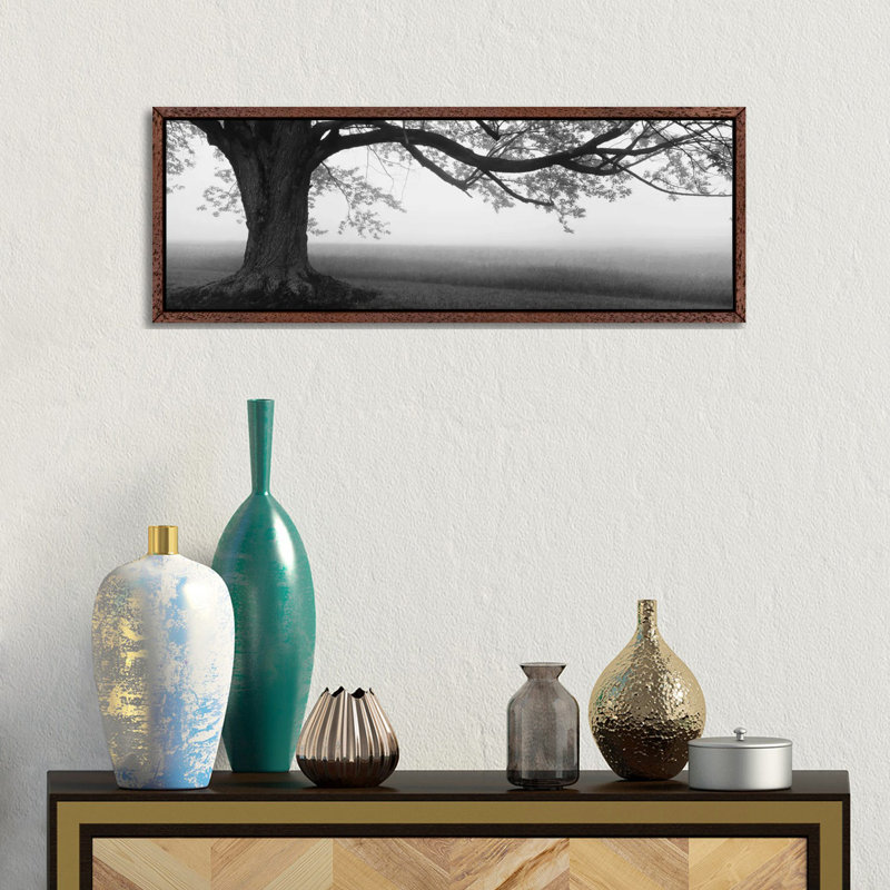 Panoramic Images by Panoramic Images - Floater Frame Panoramic Gallery-Wrapped Canvas Giclée on Canvas, Classic Wood