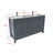Anvay 60 in. Double Sinks Freestanding Bath Vanity in Charcoal Gray with Carrara Quartz Top-406671031-408697619
