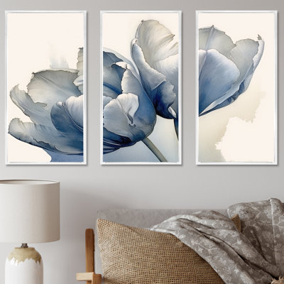 Sapphire - Tulipes, ensemble d'art sur toile