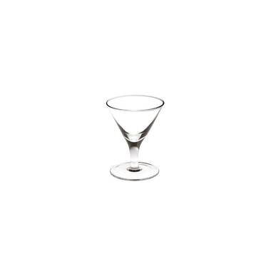 JoyJolt Bloom Coupe Martini Glasses, Set of 4 - Clear