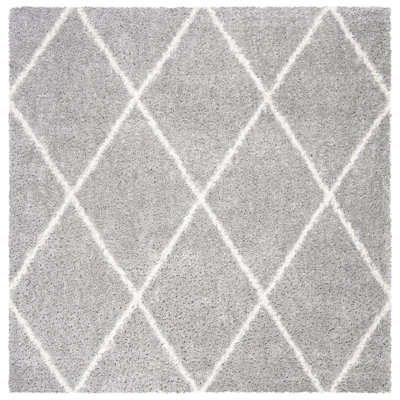 Keana Geometric Gray/Cream Area Rug