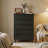 Modern 5-Drawer Dresser, 48" Wide Storage Cabinet for Bedroom