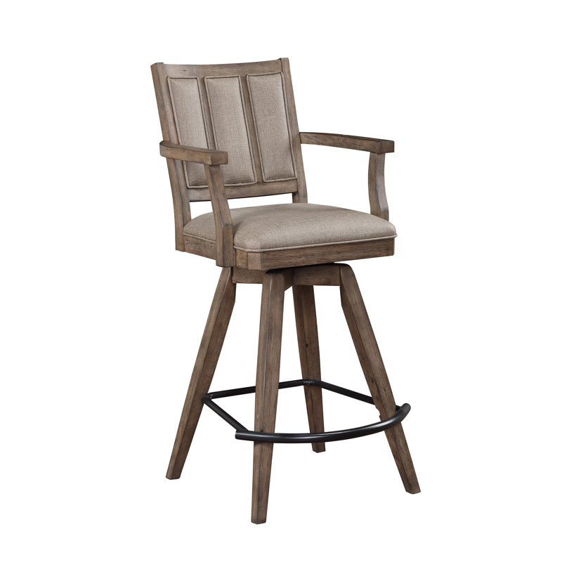 Tabouret de comptoir pivotant Cloice Spectator, Tabouret de bar (siège d'une hauteur de 30 po)