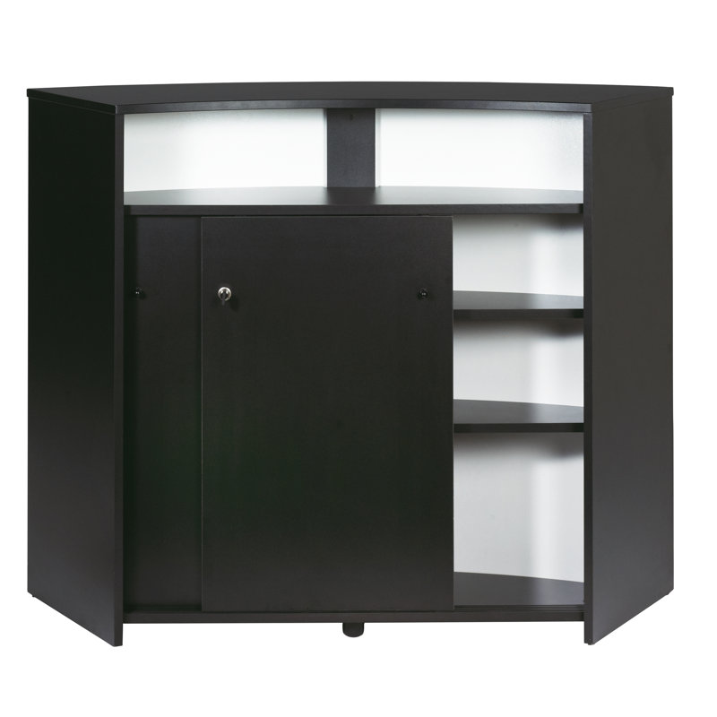 134.5cm Bar Cabinet, Black