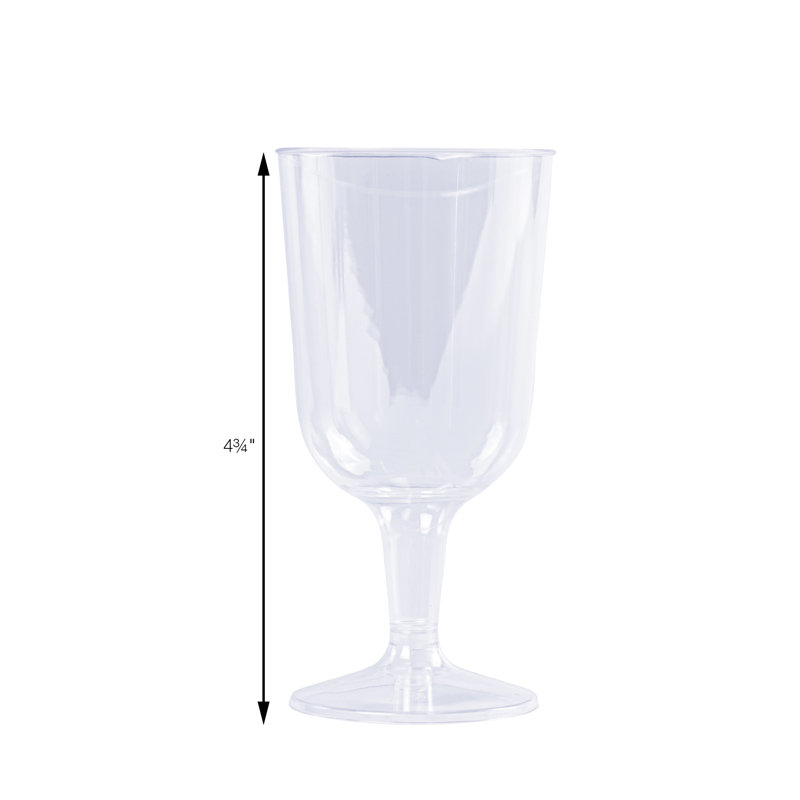 Disposable Birthday Wine Glass
