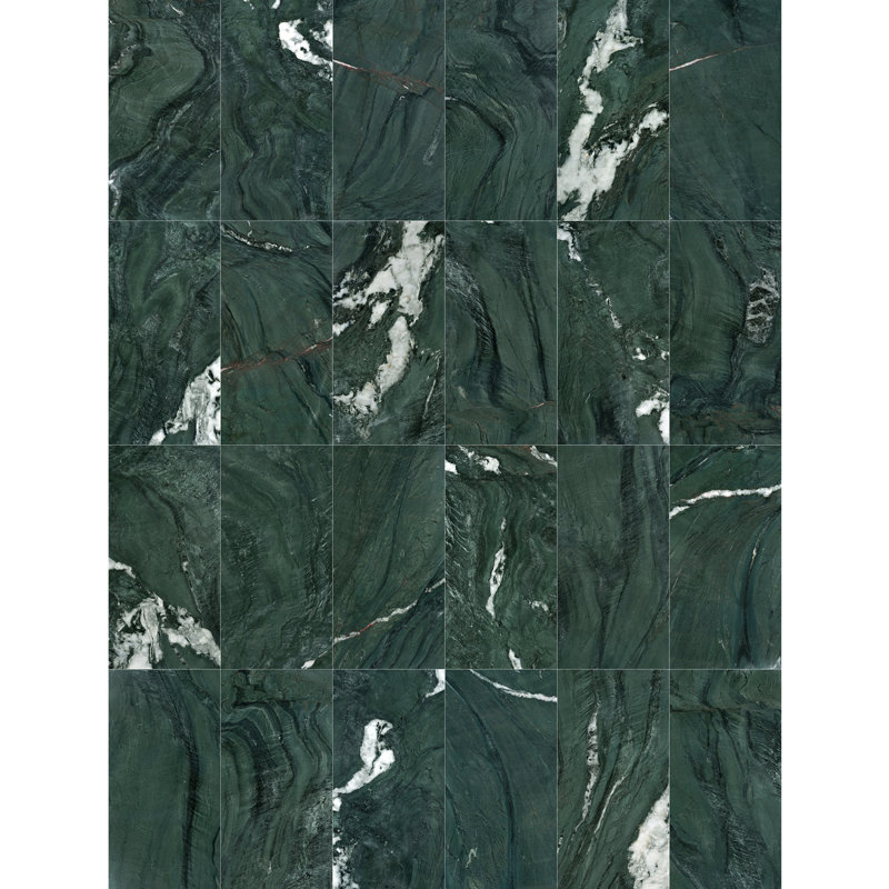 Carrelage en marbre naturel 24 po x 12 po pour mur et plancher de couloir, design luxueux, aspect de salle à manger poli de couleur diamant, unique