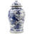 Handmade Porcelain China Ginger Jar