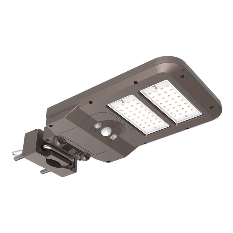 Bronze Solar LED Security Flood Light with Motion Sensor