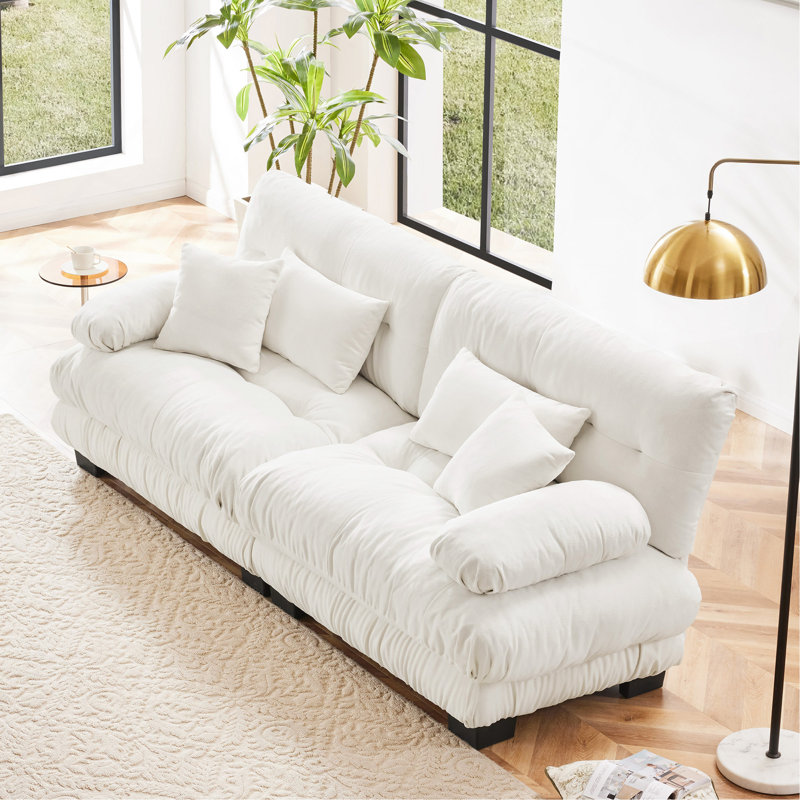 Canapé 2 places Cloud Couch, Blanc