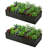 Lafayette Rectangular Galvanized Metal Raised Garden Bed-12493484-33146302