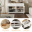 Buffet Farmhouse, armoire vitrine avec tablette réglable-1468825456