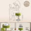 Tabouret de coiffeuse en fer-1785674562