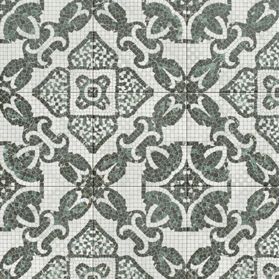 Versailles Mosaico 7-7 / 8 po X 7-7 / 8 po Carreau de porcelaine pour plancher et mur