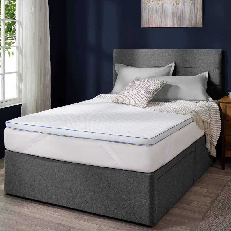 Gel Memory Foam 5cm Mattress Topper, Kingsize (5')