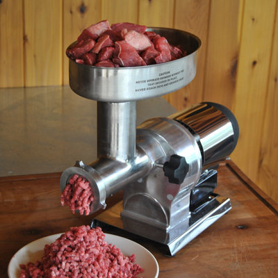 Weston Butcher Series Electric Grinder and Sausage Stuffer Food Preparation Tool