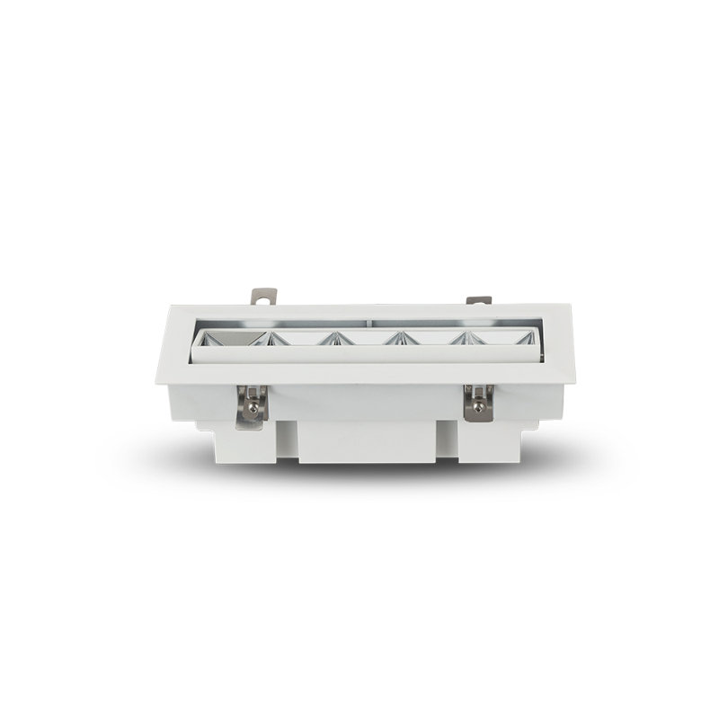 Luminaire encastré réglable à 5 lumières Rubik à certification intégrée ETL avec garniture, angle de faisceau 34