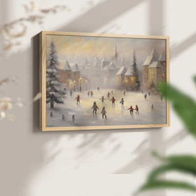 Paysages rétro-CII - reproduction encadrée